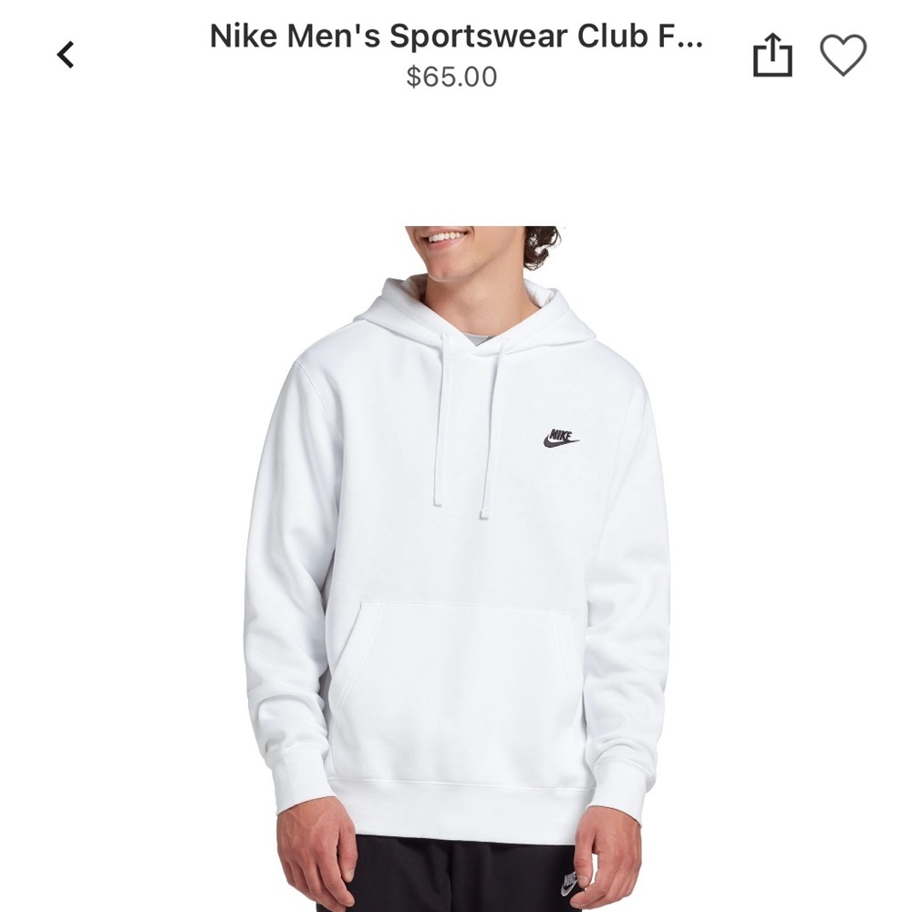 Not for Sale - Nike Sportswear Club sweatshirt - adult small/medium